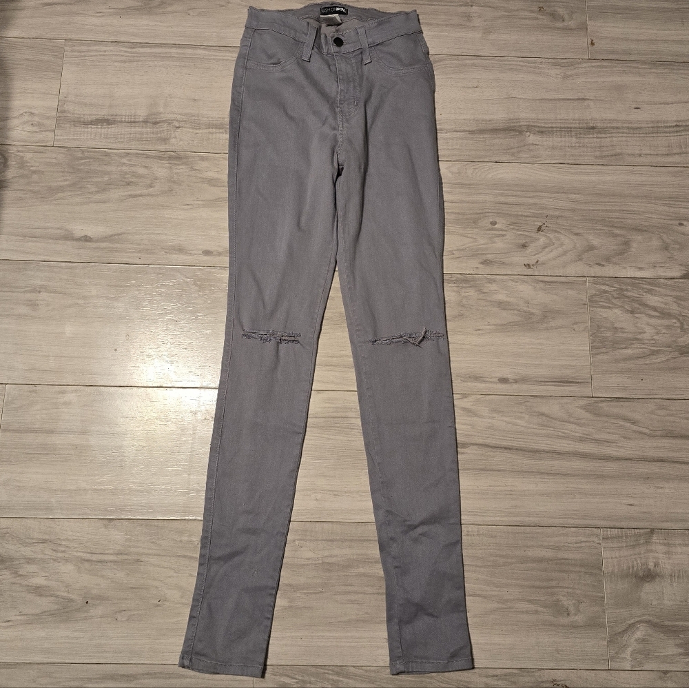 Grey Fashion Nova Jeans